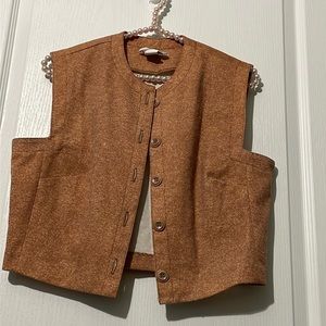 Vintage 1970’s Jo Hardin Button-Up Vest